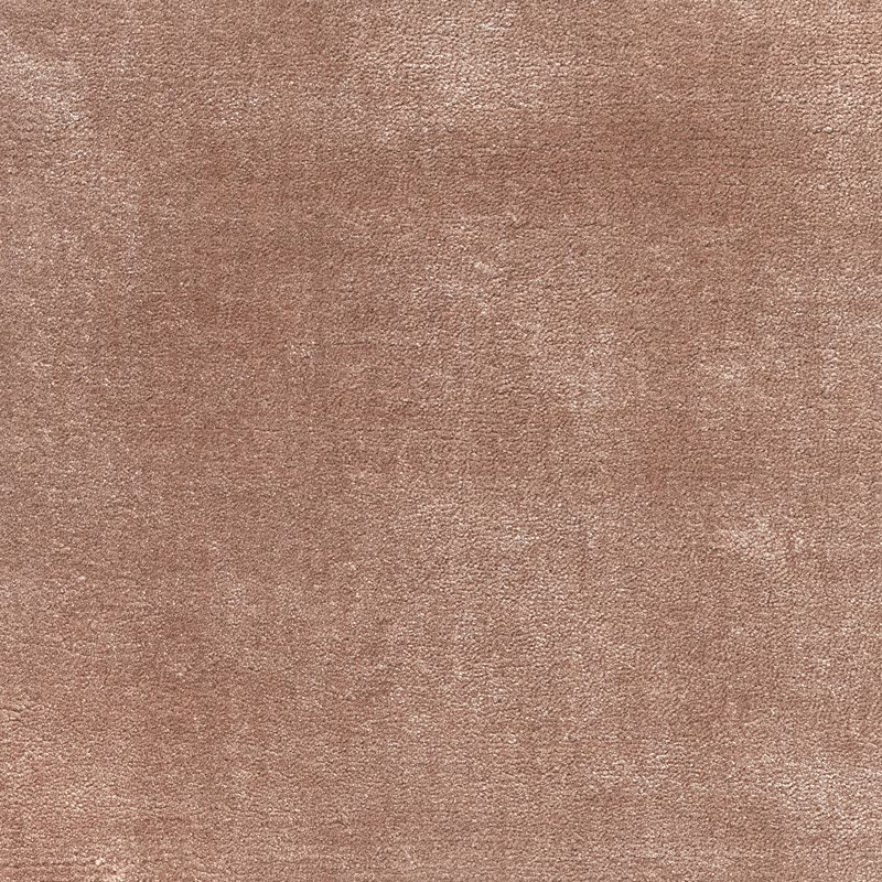 Muted rosy taupe carpet with softly mottled, close-textured surface