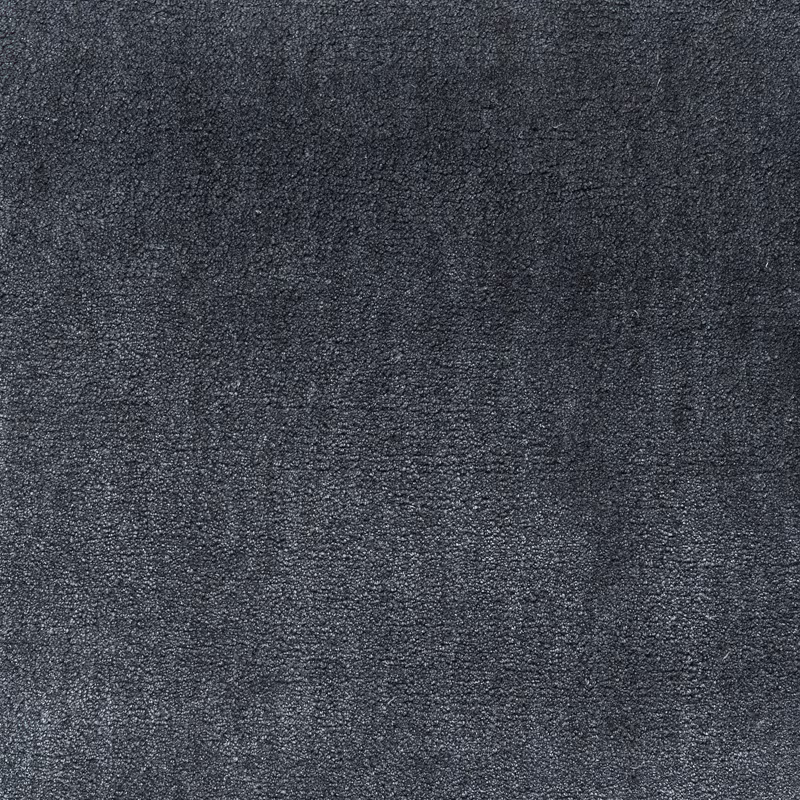 Deep charcoal woven textile with subtle grey flecking and tonal vertical shifts