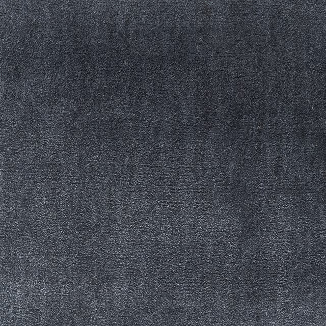 Deep charcoal woven textile with subtle grey flecking and tonal vertical shifts