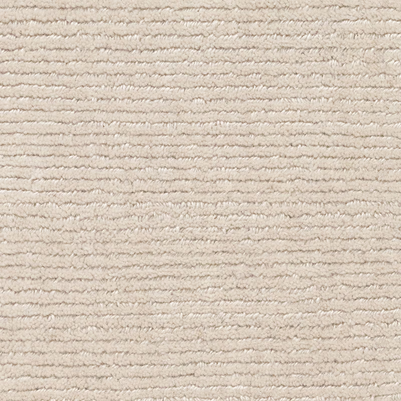 Pale pearl-cream textile with fine irregular horizontal ridges and soft tonal shading