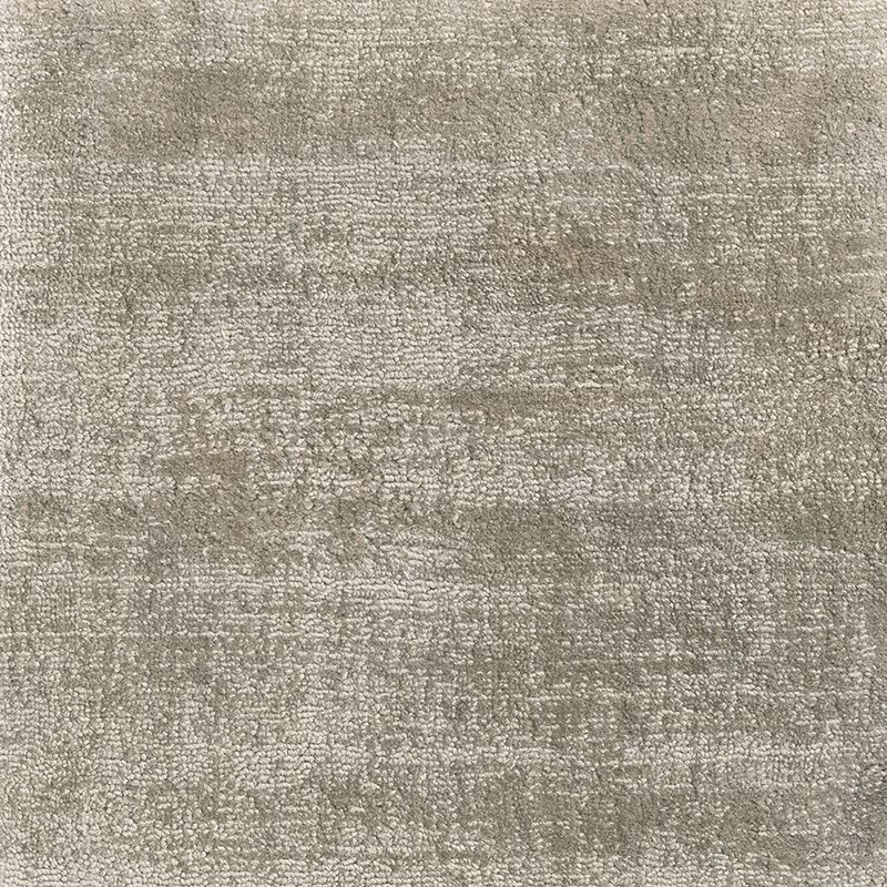 Close-up of Mouse taupe textile with dense nubby weave and mottled grey flecks