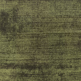 Close-up of deep moss olive textile with irregular horizontal ridges and tactile woven texture