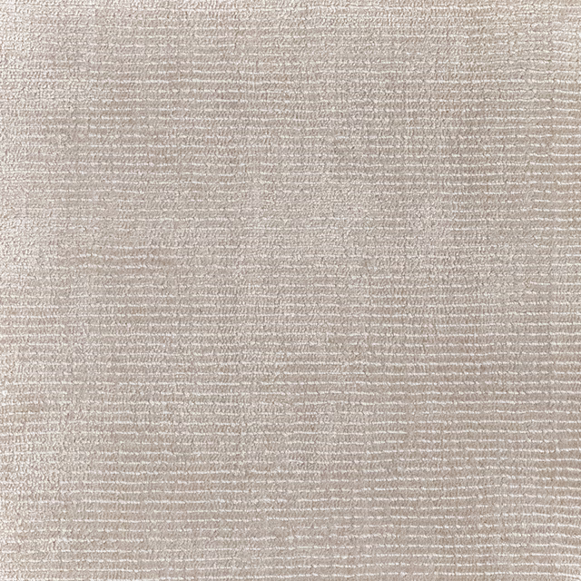Light taupe woven swatch with fine horizontal slub texture and soft tonal variation