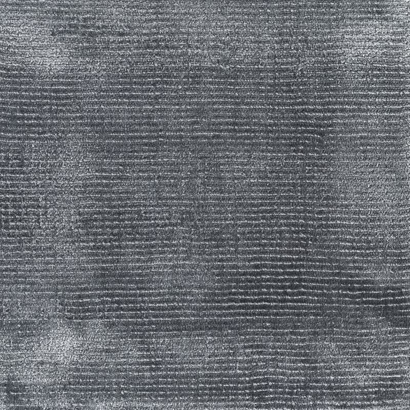 Charcoal blue-grey carpet weave with fine irregular horizontal striations
