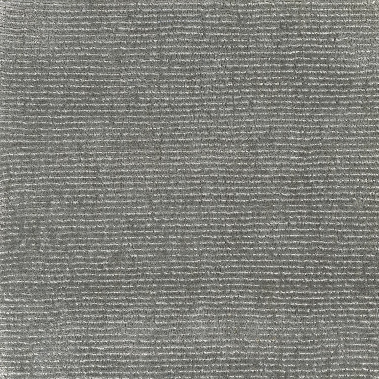 Muted eucalyptus grey-green textile with fine ridged horizontal woven texture