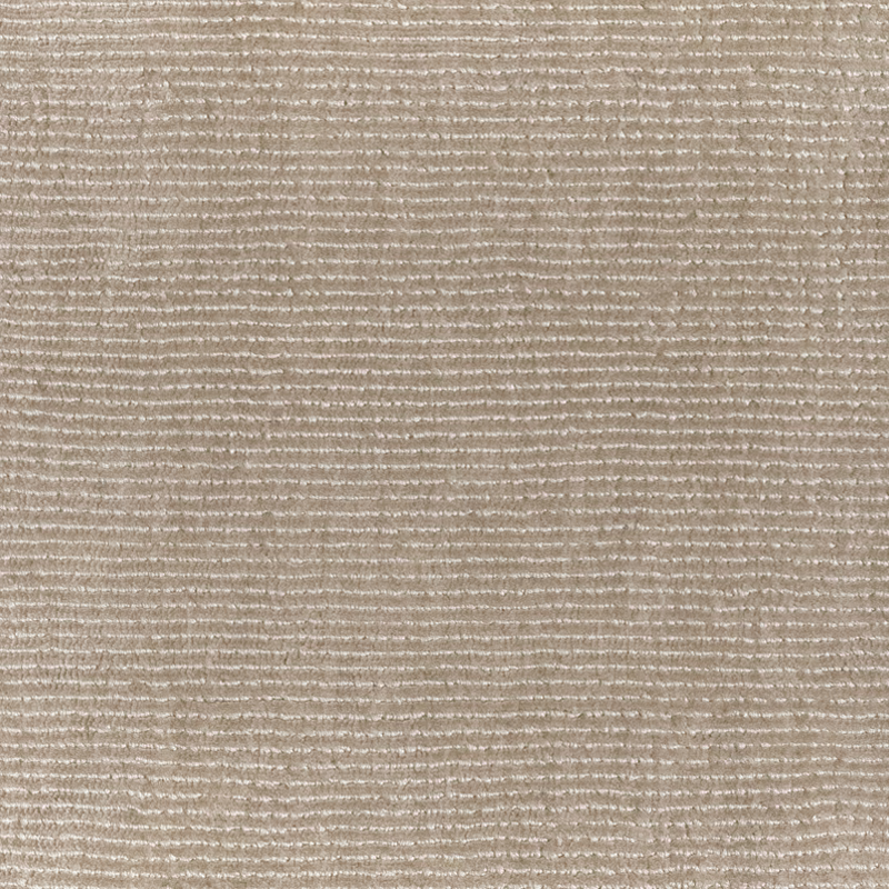 Pearl taupe textile with dense horizontal slubs and softly flecked woven texture