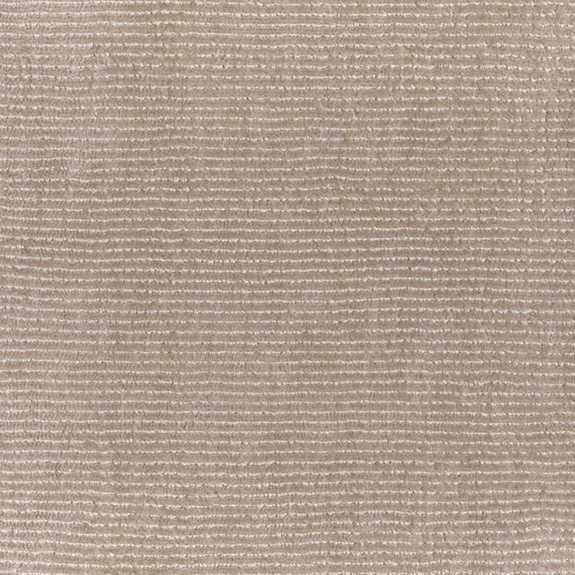 Pearl taupe textile with dense horizontal slubs and softly flecked woven texture