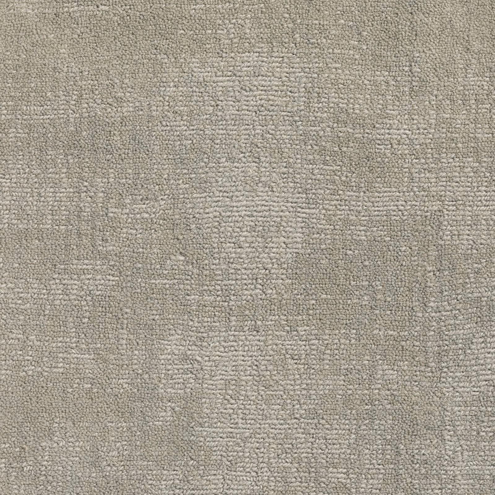 Close-up of Titanium carpet in soft grey taupe with dense, nubby texture
