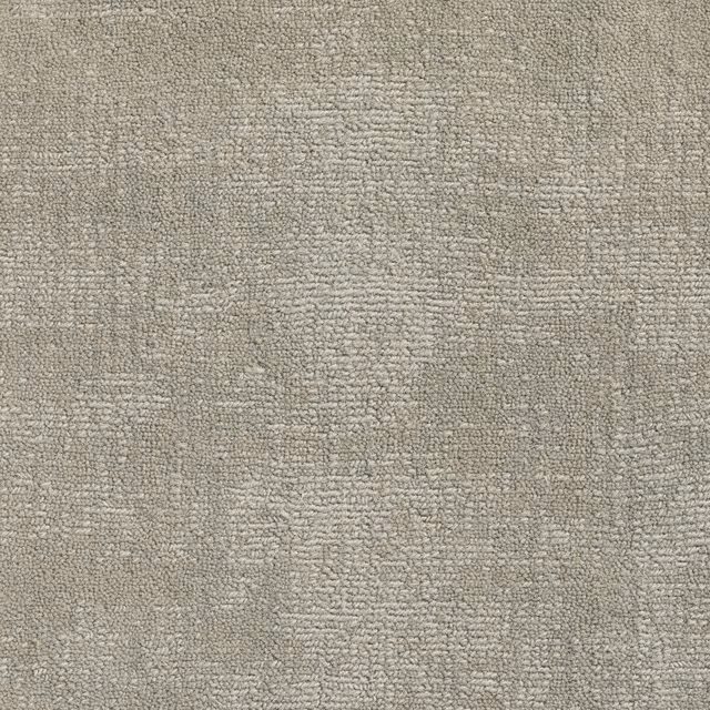 Close-up of Titanium carpet in soft grey taupe with dense, nubby texture