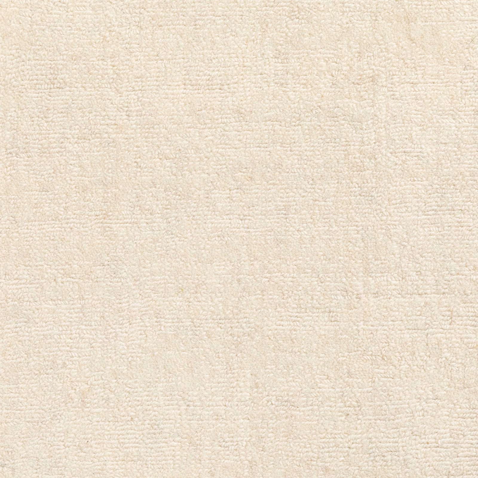Warm vanilla cream textile swatch with subtle nubby woven texture and low-contrast flecking