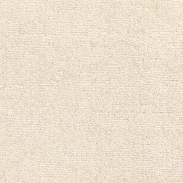 Warm vanilla cream textile swatch with subtle nubby woven texture and low-contrast flecking