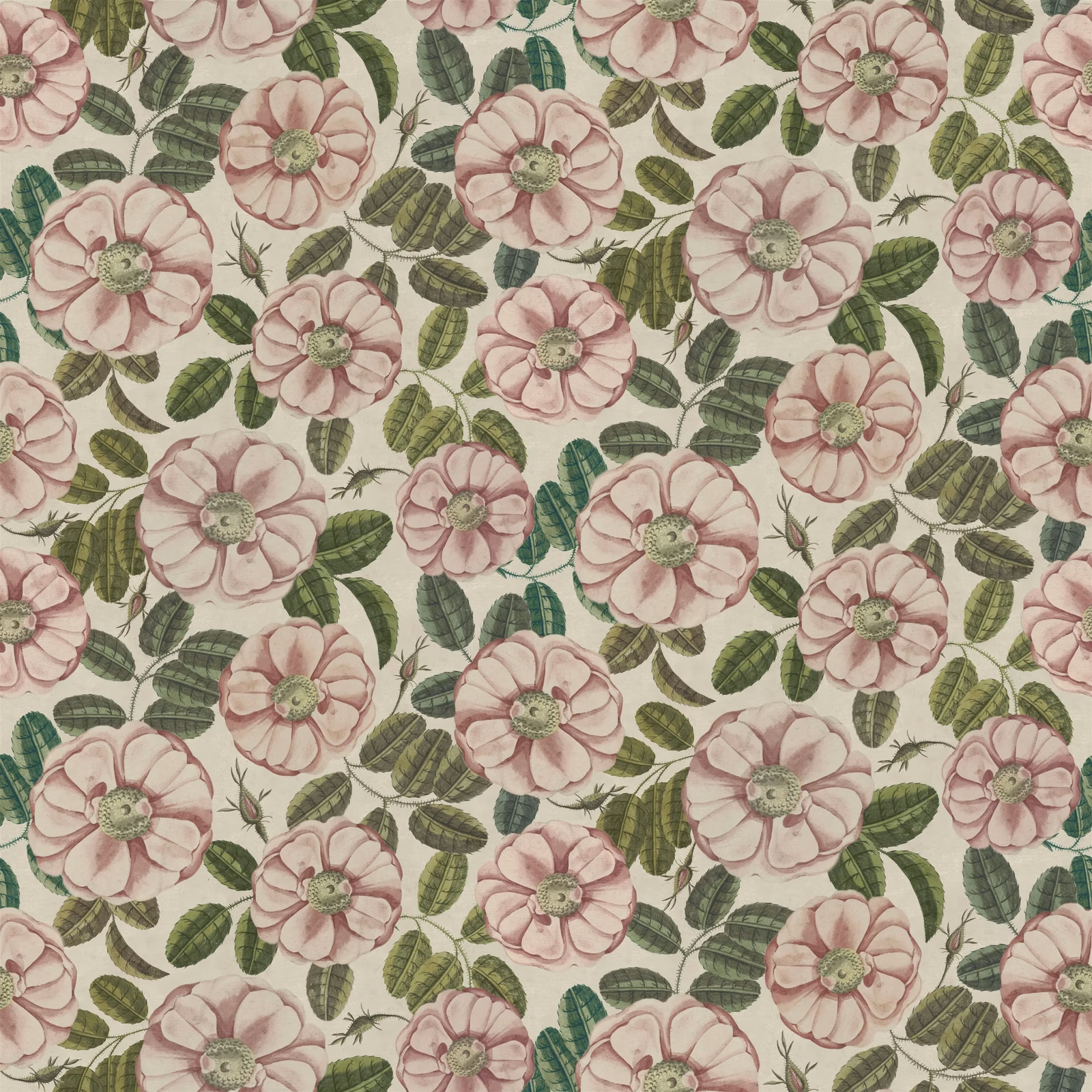 La Rose Rose fabric