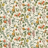Orchard Fruits Parchment fabric