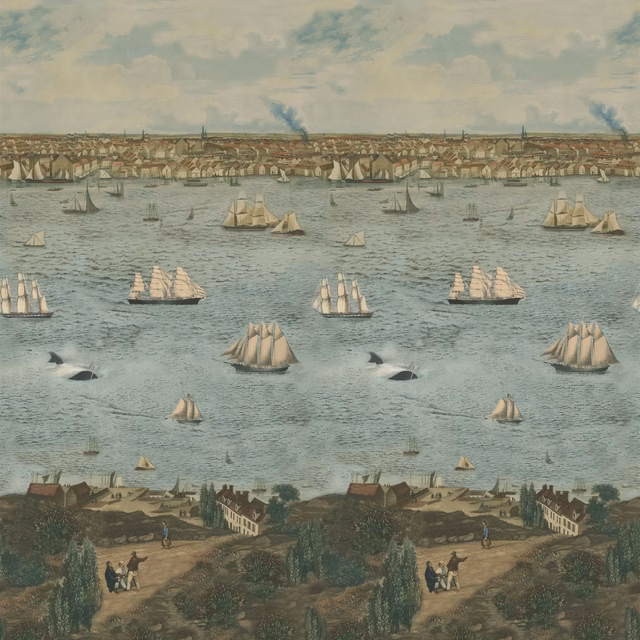 Seaport Ocean fabric