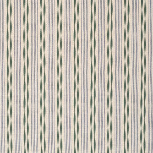 Aura Stripe Blue Green fabric