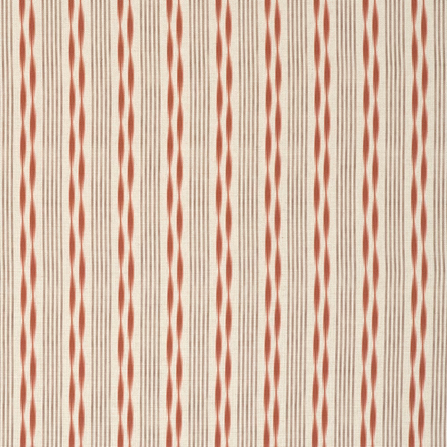 Aura Stripe Coral Pink fabric