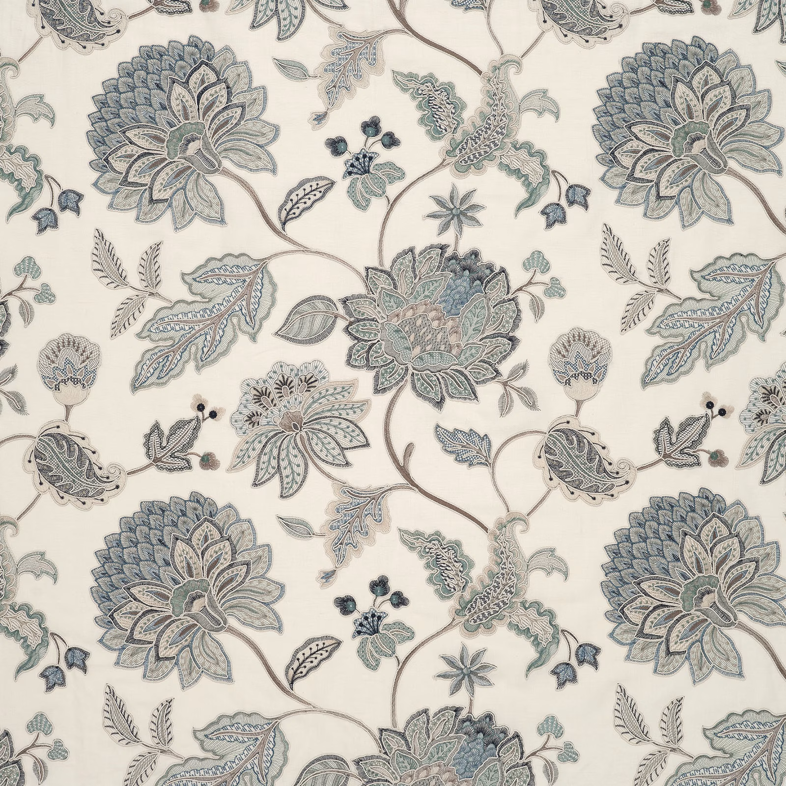 Bloom Blue fabric