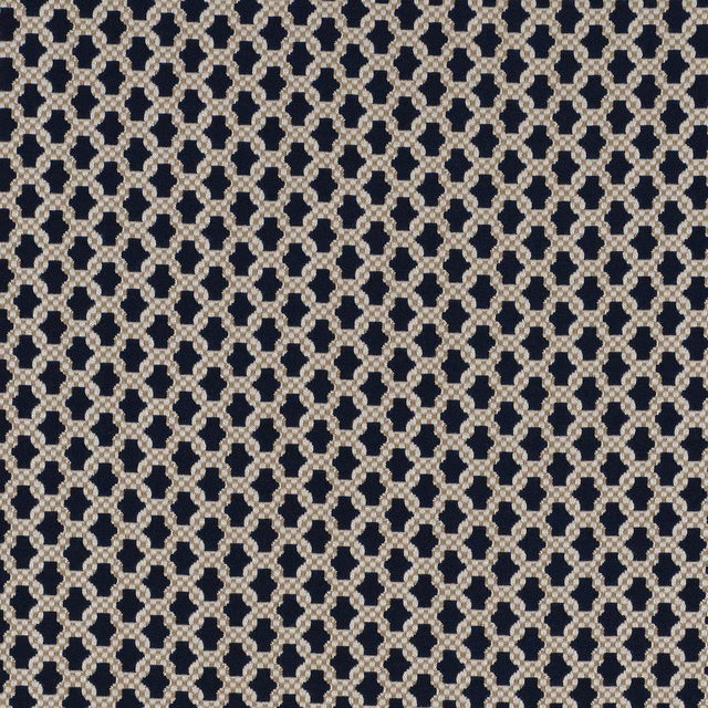 Asscher Baritone Blue fabric