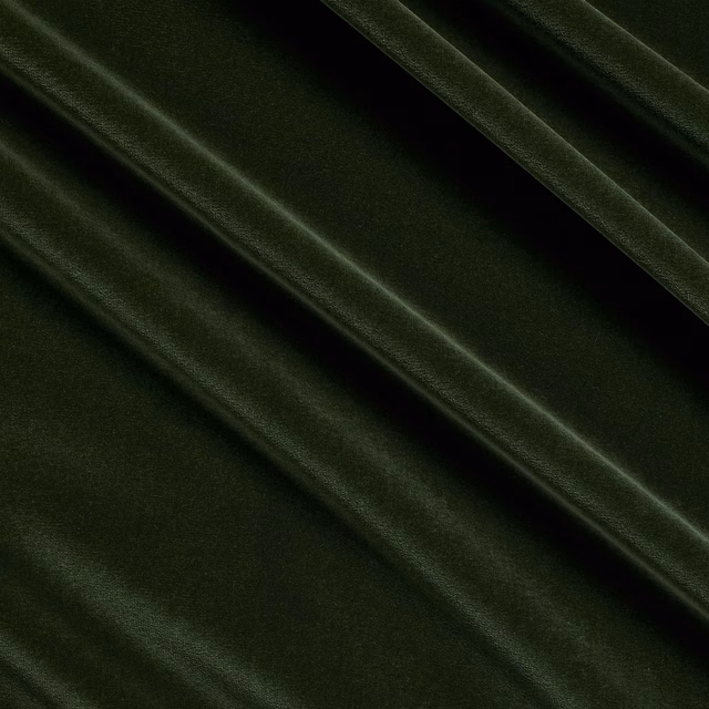 Beauchamp Velvet Fir fabric
