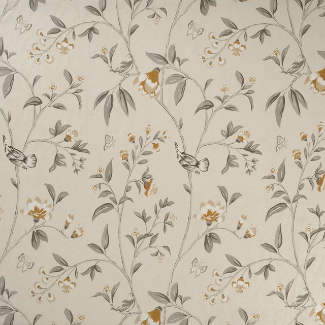 Hidcote Natural/Gold fabric