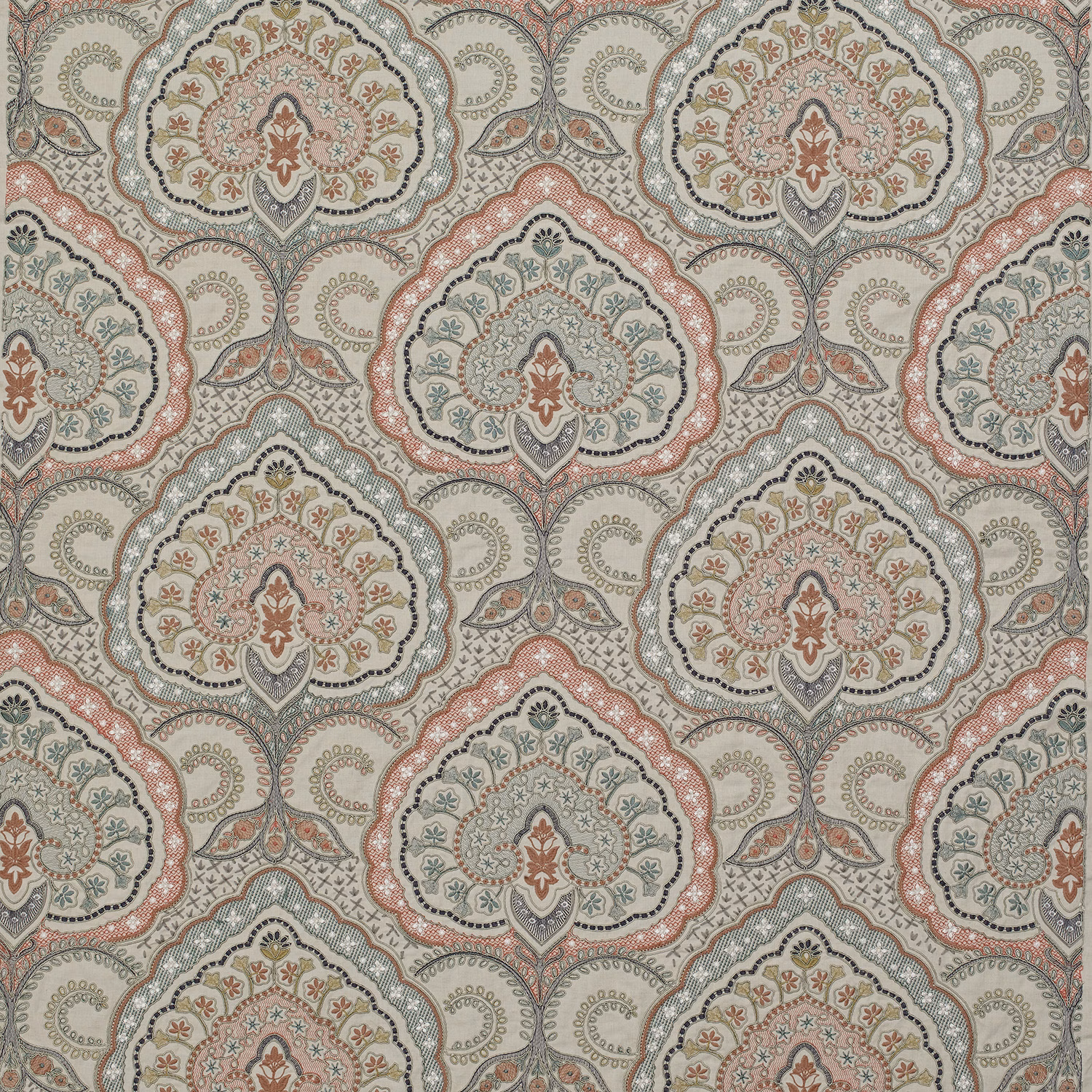 Fitzrovia Pink Multi fabric