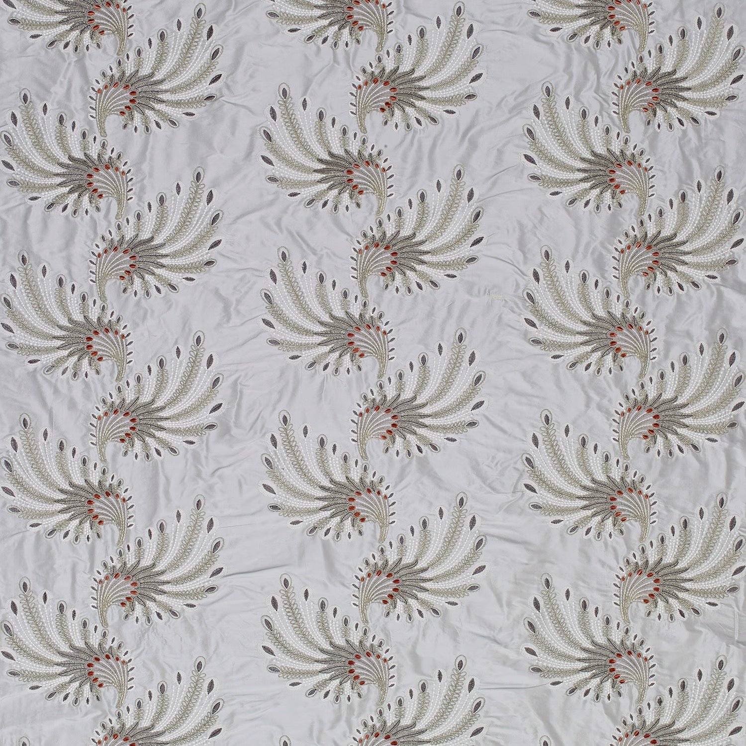 Plume Frost/Rose Pink fabric