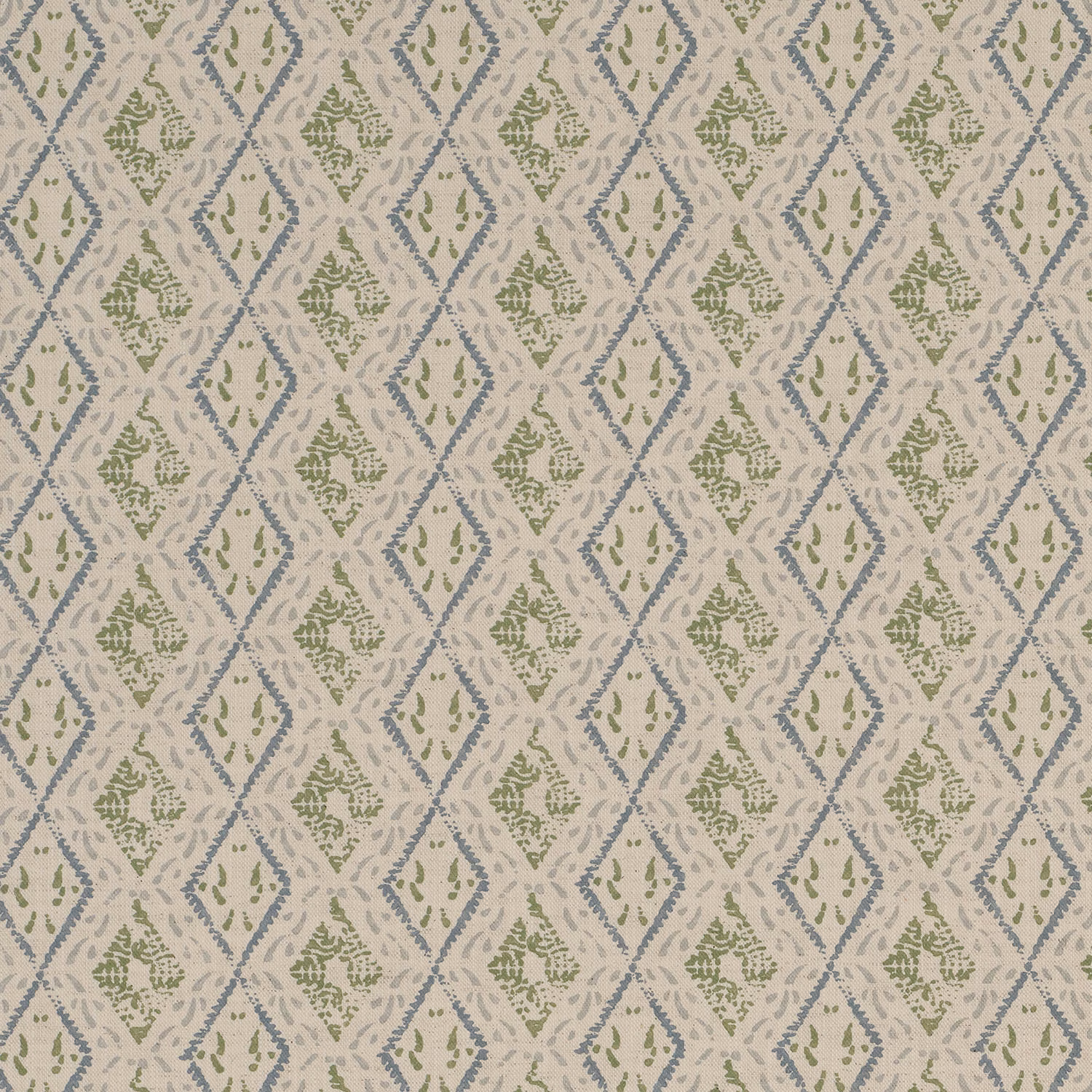 Dacca Blue/Green fabric