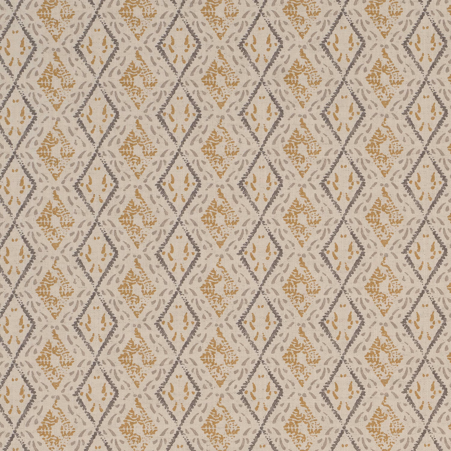 Dacca Grey/Gold fabric
