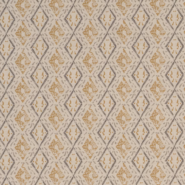 Dacca Grey/Gold fabric