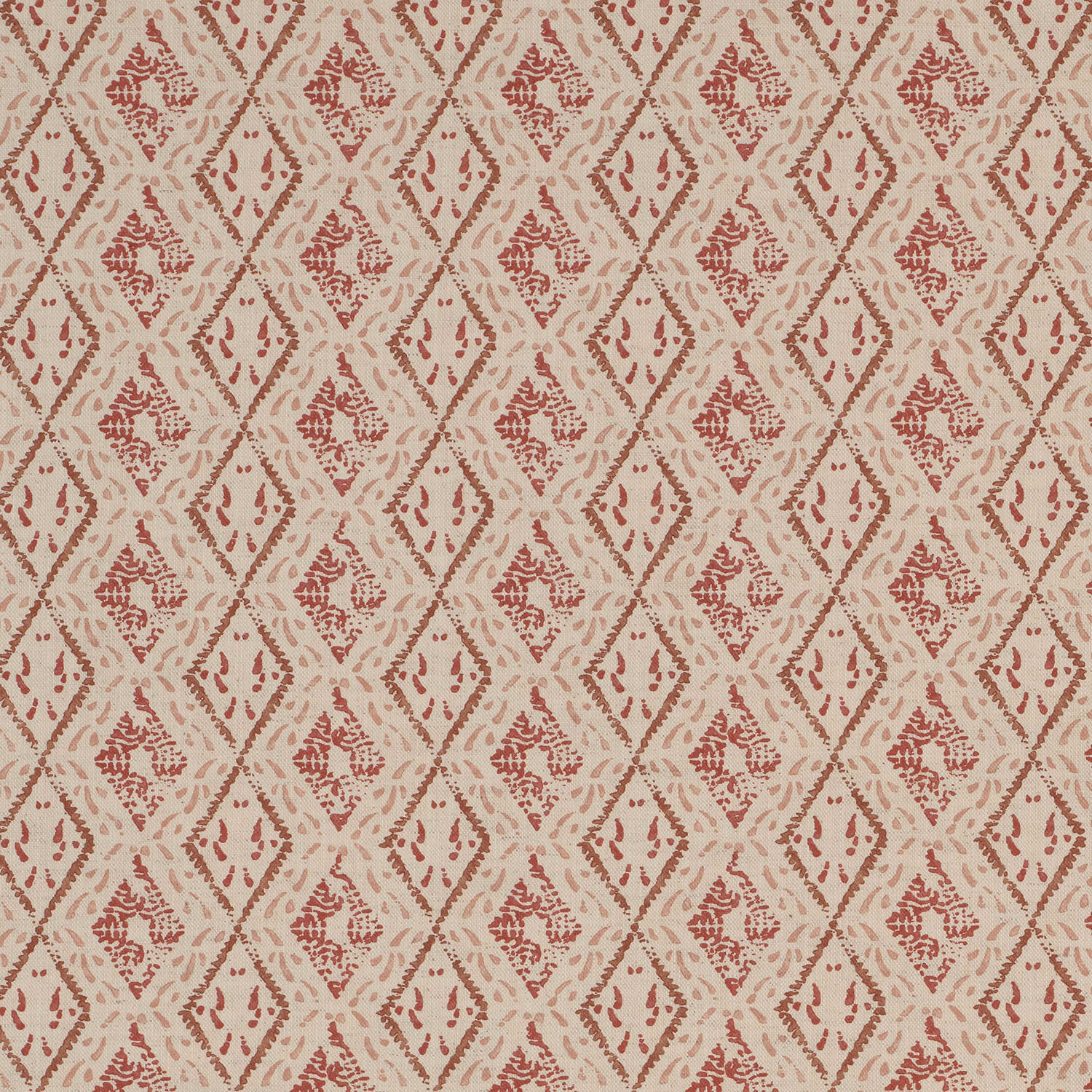 Dacca Red/Pink fabric