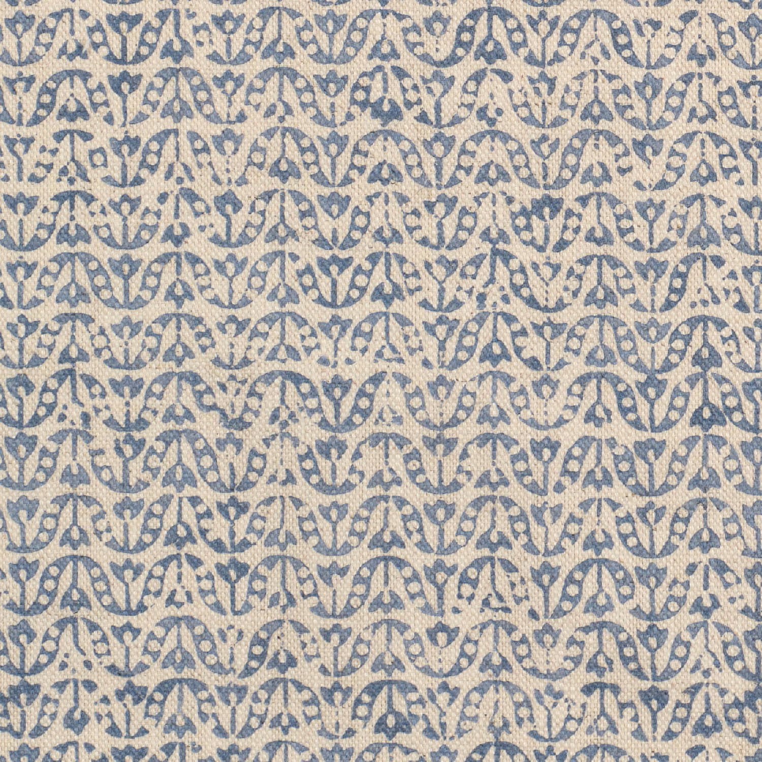 Flori Gentian Blue fabric