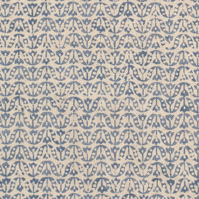 Flori Gentian Blue fabric