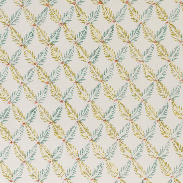 Knot Garden Green fabric