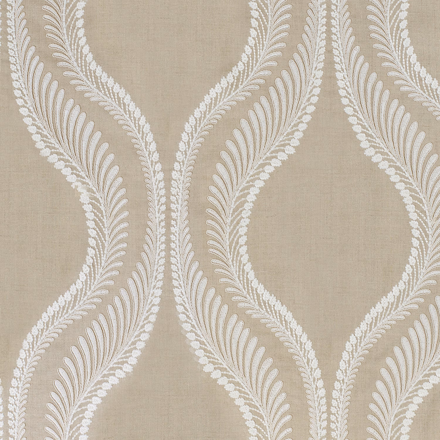 Meander Natural fabric