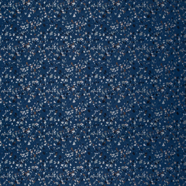 Terrazzo Blue fabric