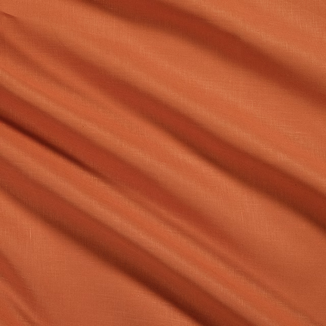 Lismore Linen Terracotta fabric