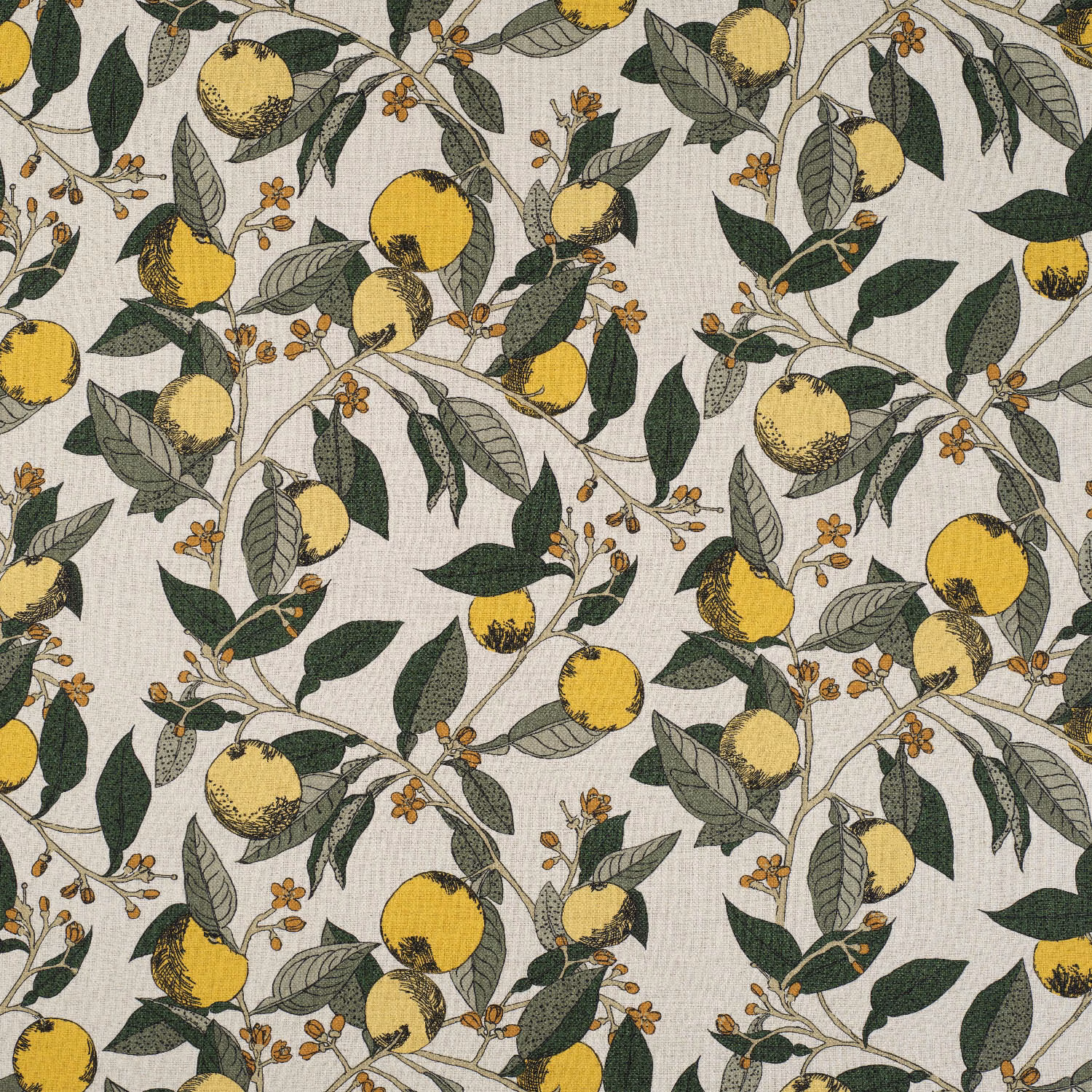 Orange Grove Lemon and Lime fabric