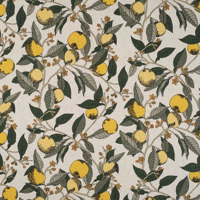 Orange Grove Lemon and Lime fabric