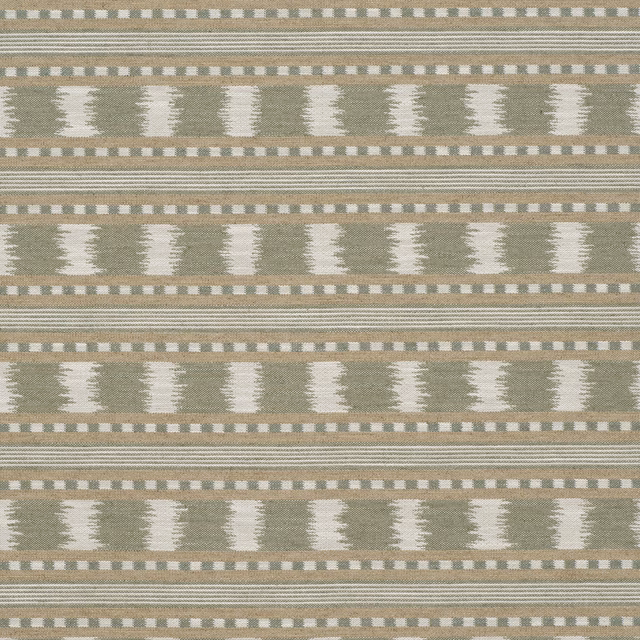 Paxton Green/Natural fabric
