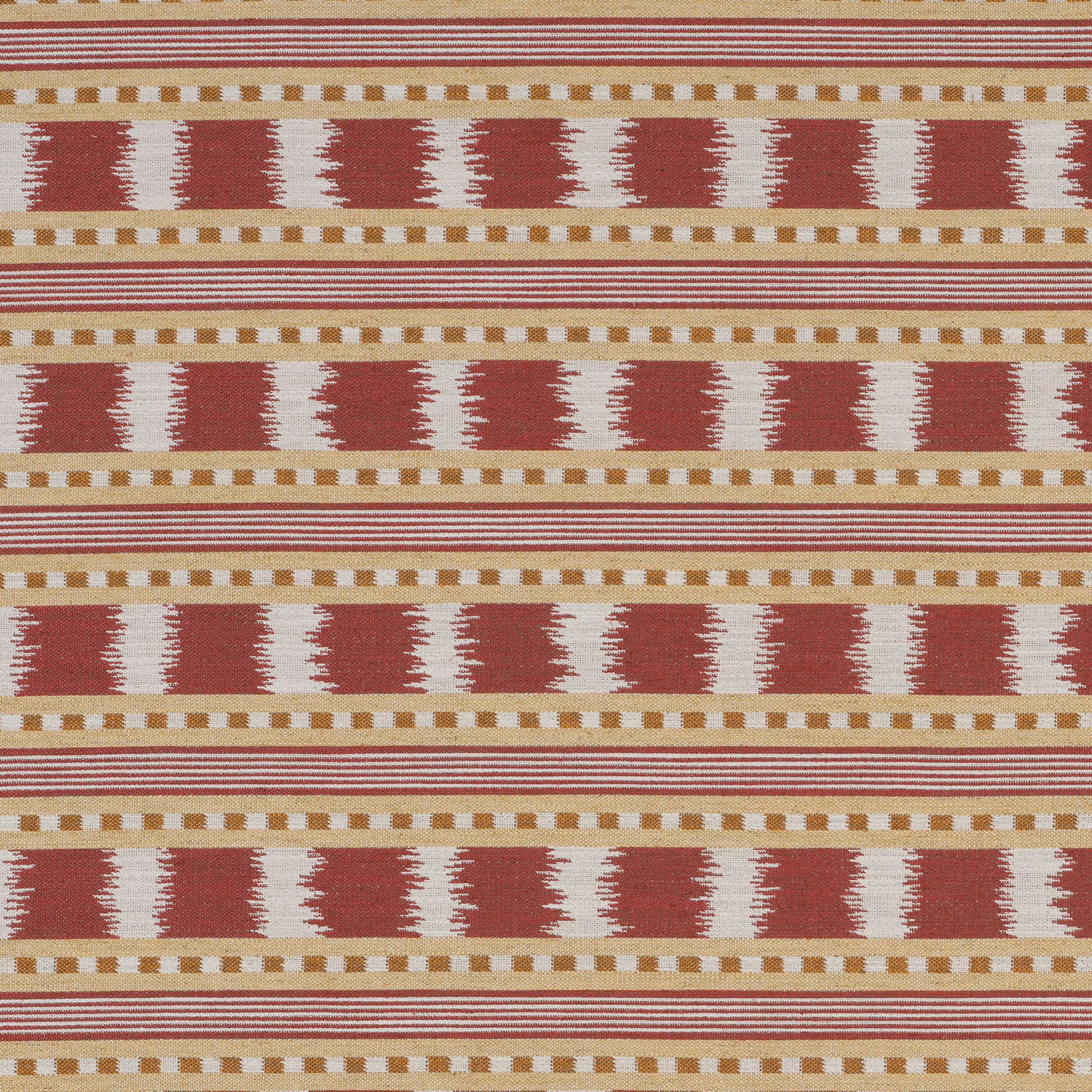 Paxton Red/Gold fabric