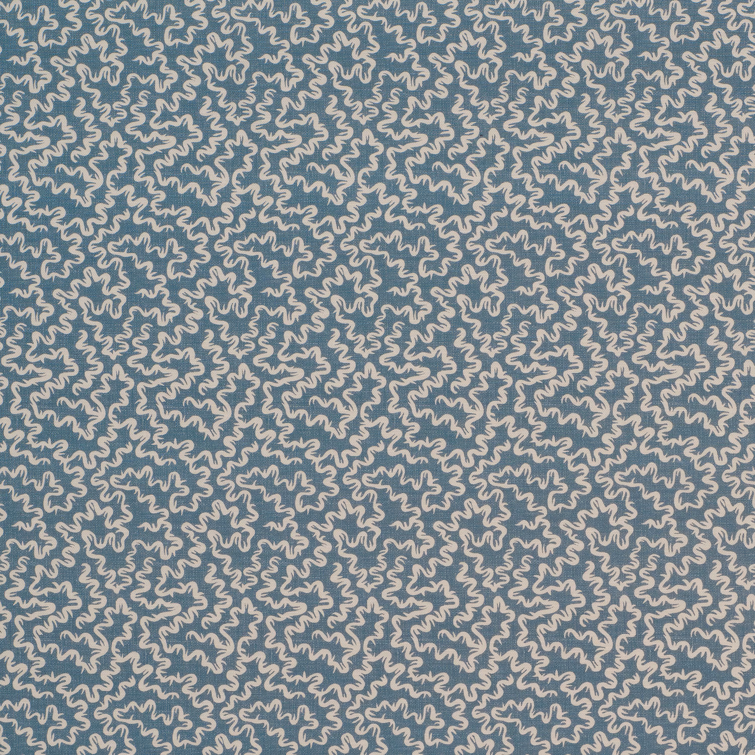 Lamerie Vermicelli Victoria Blue fabric