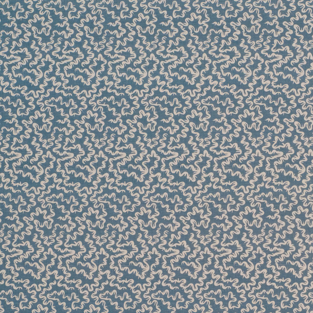 Lamerie Vermicelli Victoria Blue fabric