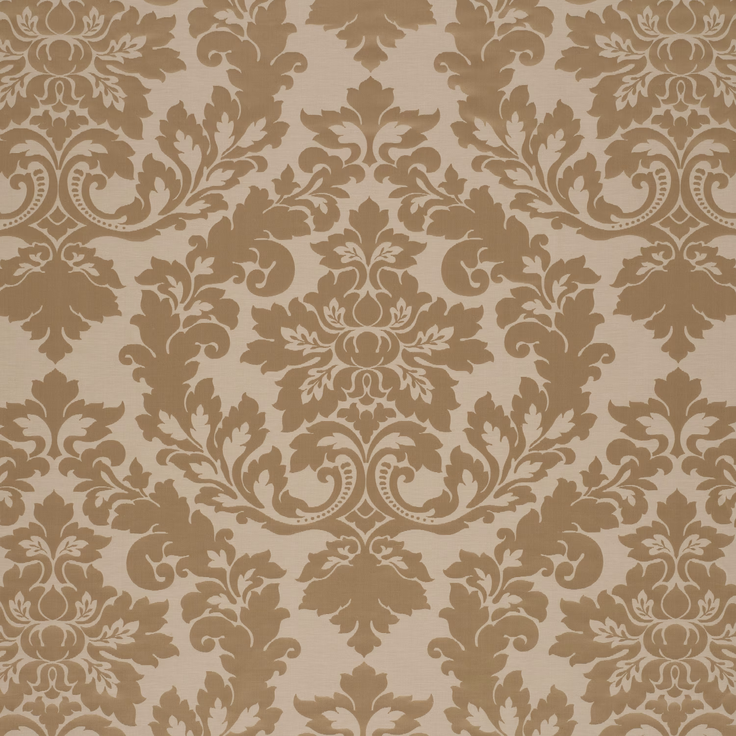 Rococo Damask Sultan Gold fabric