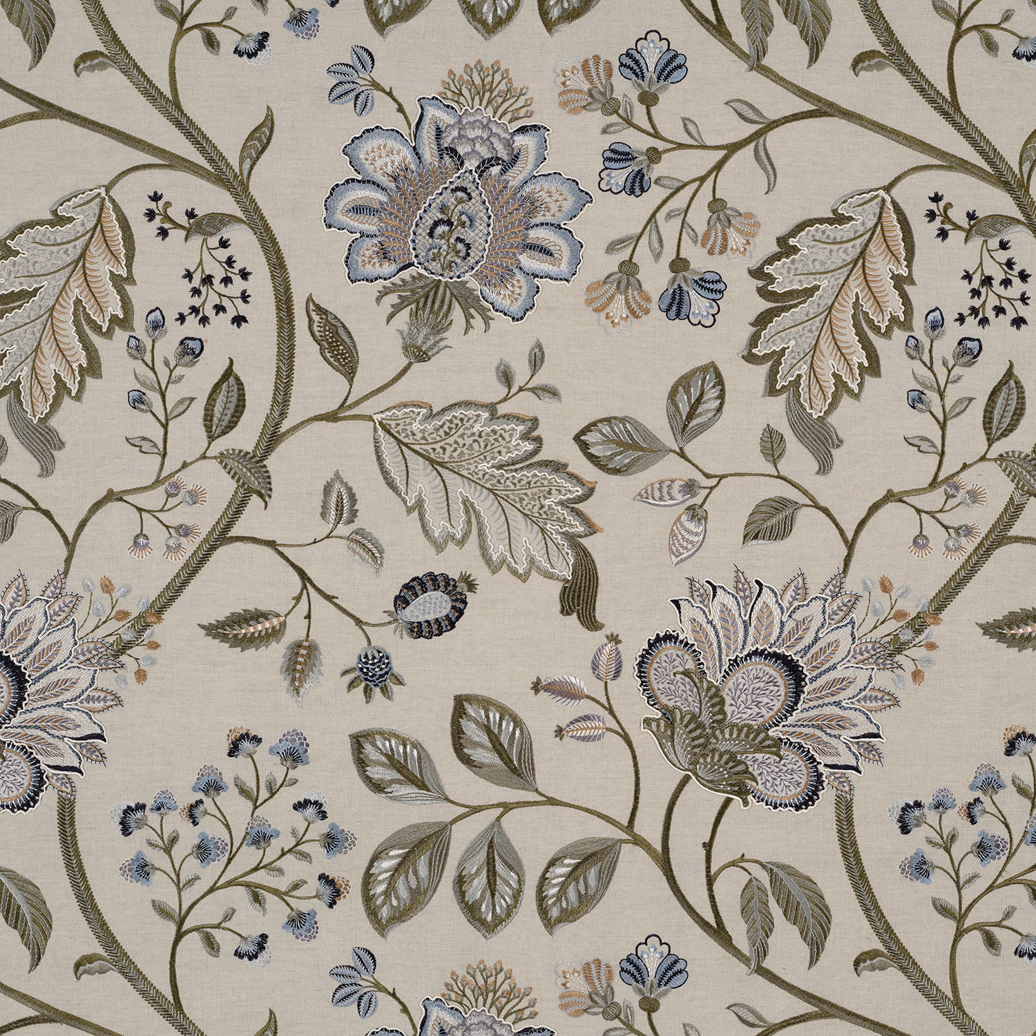 Shalimar Blue/Green fabric