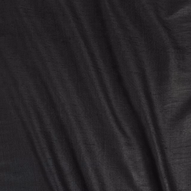 Vienne Silk Black fabric