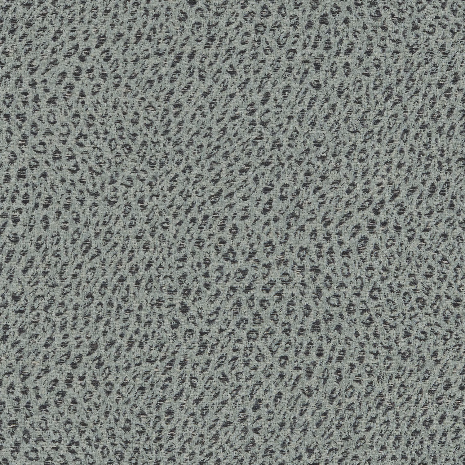 Leopard Wallcovering Slate Blue fabric