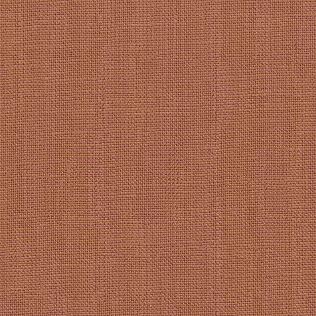 Lismore Linen Wallcovering Teracotta fabric
