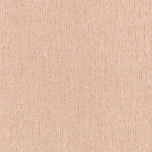Pale blush-sand fabric with fine broken linear woven texture