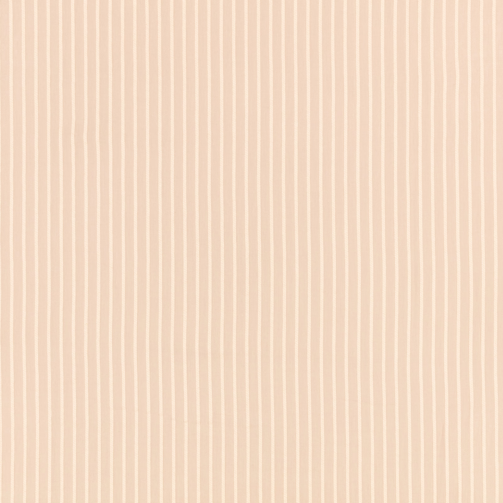 Warm nude textile with narrow, uneven cream vertical stripes