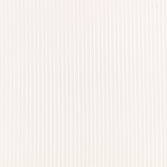 Pale porcelain fabric with closely spaced vertical white stripes and subtle ribbed texture